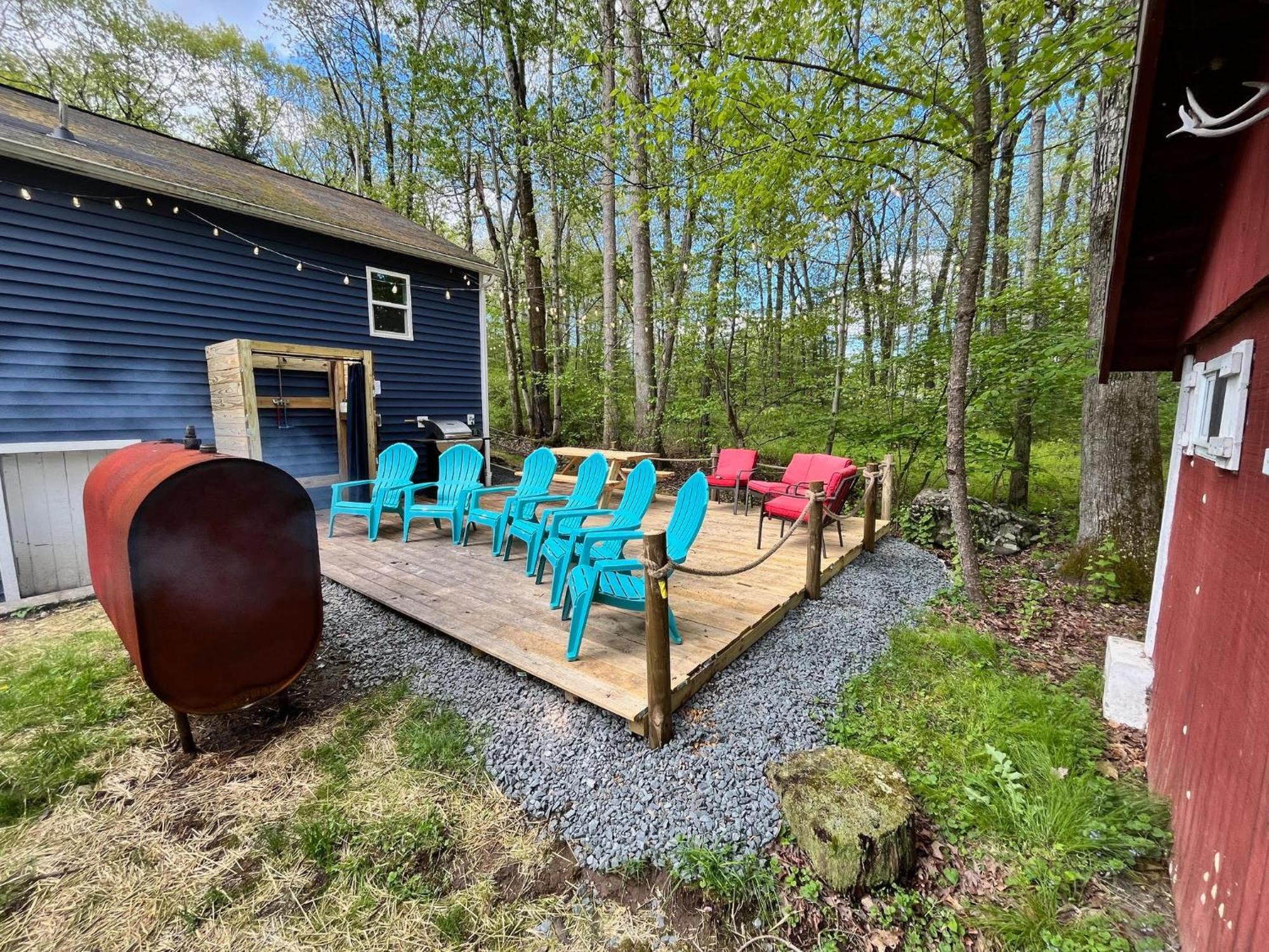 Bear Run Bungalow Hawley Bagian luar foto